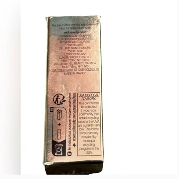YSL NEW Gold Makeup Primer Yves Saint Laurent TOUCHE ECLAT BLUR PRIMER SEALED - Picture 3 of 4